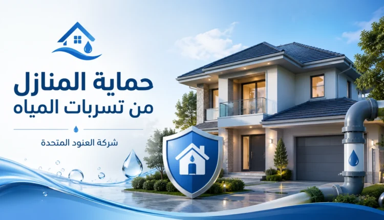 حماية المنازل من تسربات المياه